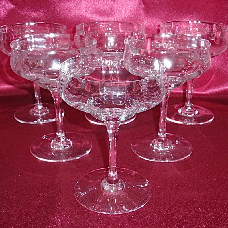 Services de verres en cristal